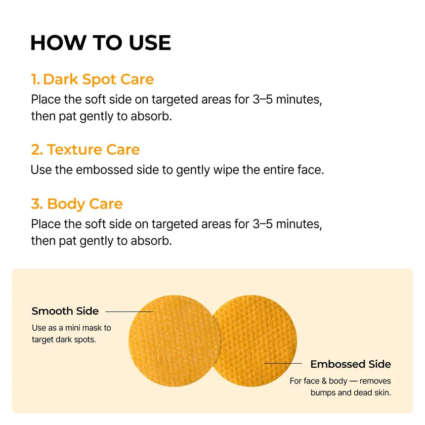 TX Kojic Acid Turmeric Toner Pads