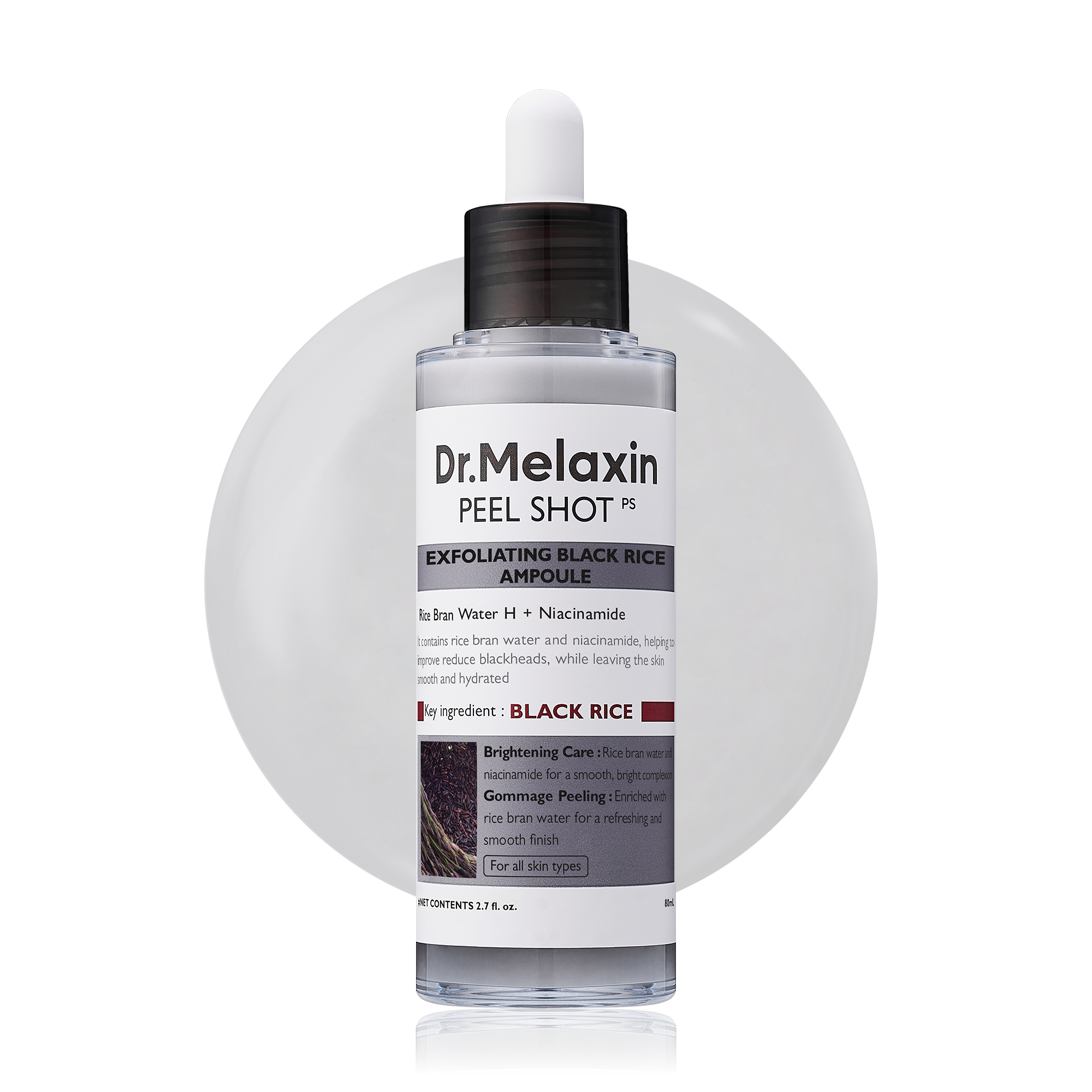 Peel Shot Glow Black Rice Ampoule