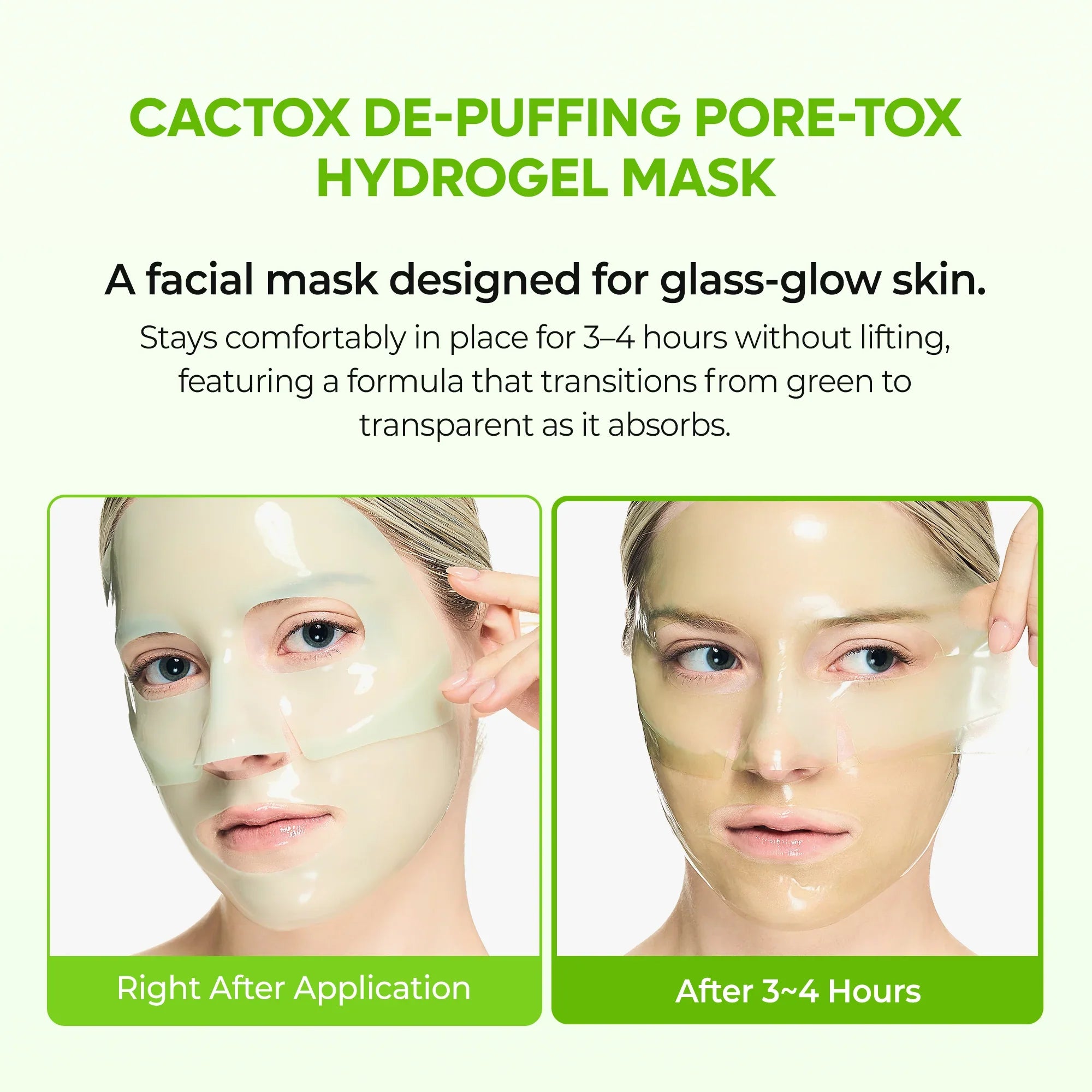 CACTOX DE-PUFFING PORE TOX MASK SET