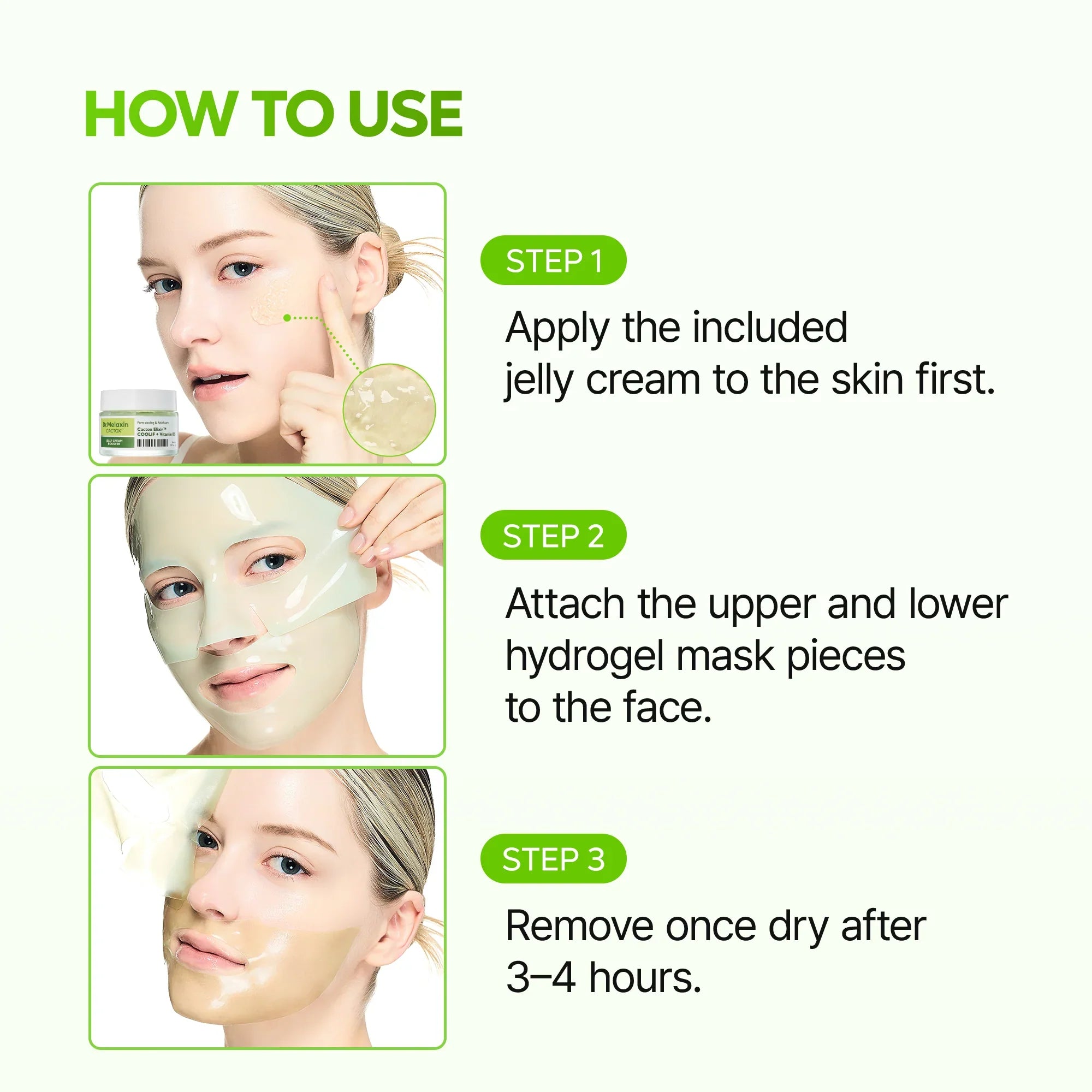 CACTOX DE-PUFFING PORE TOX MASK SET