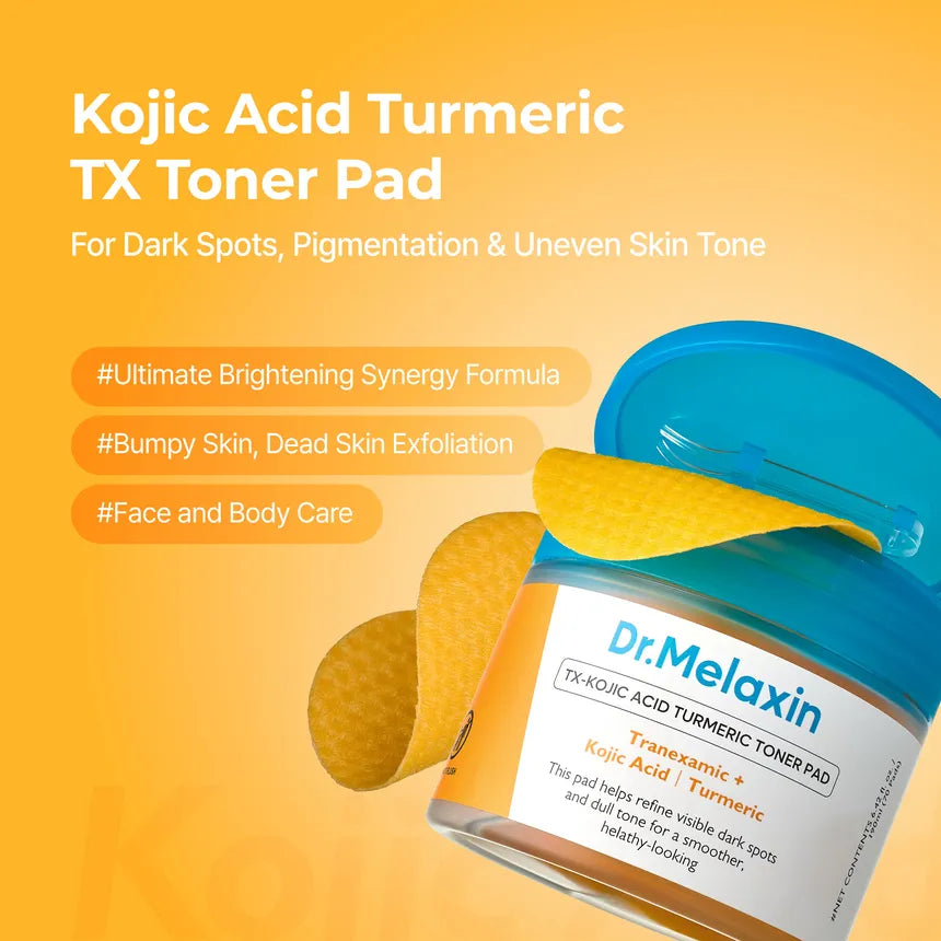 TX Kojic Acid Turmeric Toner Pads