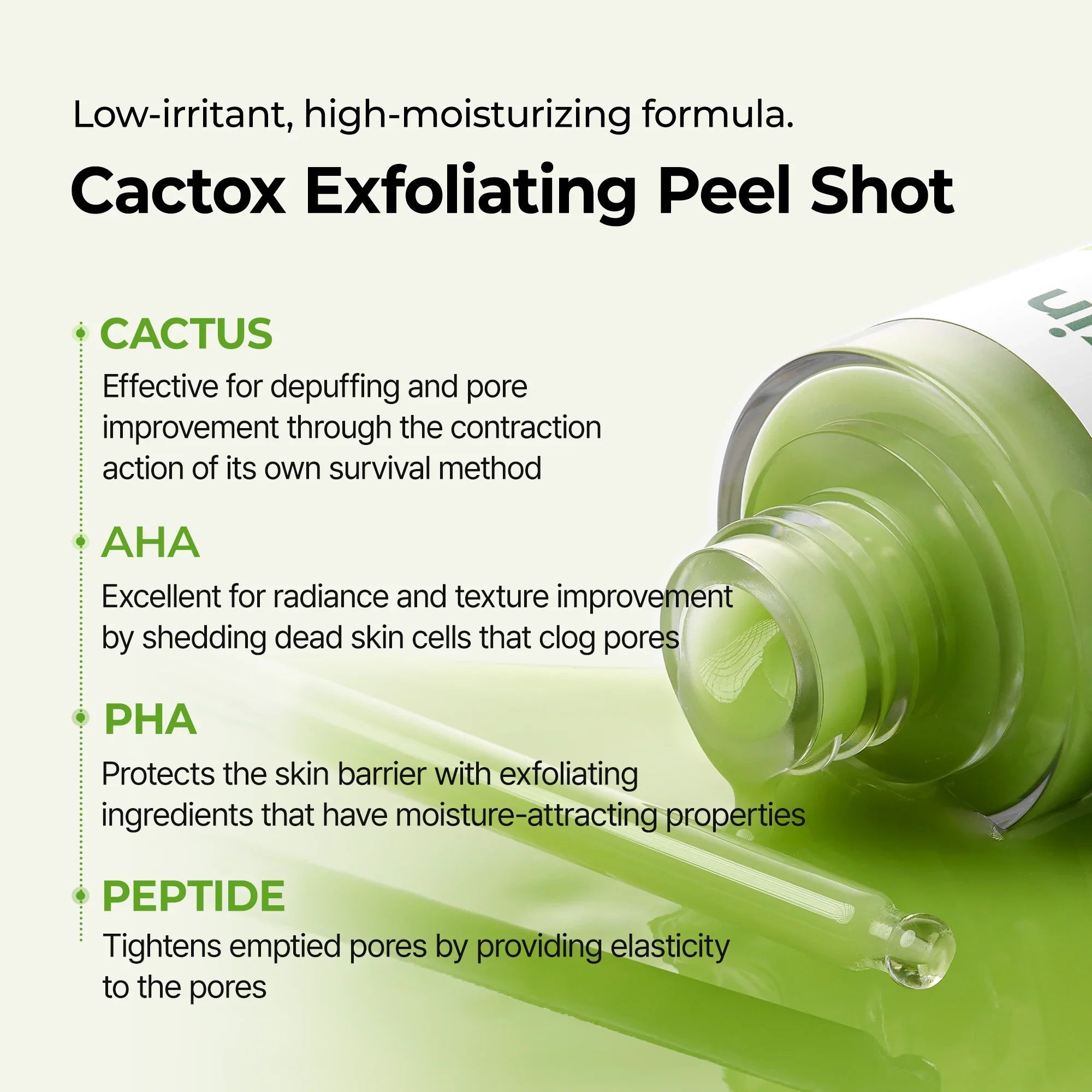 Peel Shot Exfoliating Cactox Serum